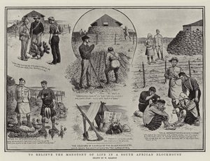 Para aliviar a monotonia da vida em um blockhouse sul-africano de William Ralston